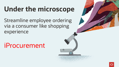 Thumbnail for entry Under the microscope: ECC enabled iProcurement