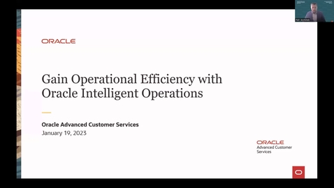 Thumbnail for entry Gain operational efficiency through Oracle Advanced Customer Services and Intelligent Operations