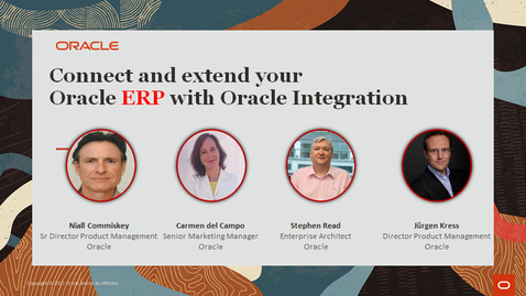Thumbnail for entry Oracle Connect and Extend for SaaS ERP