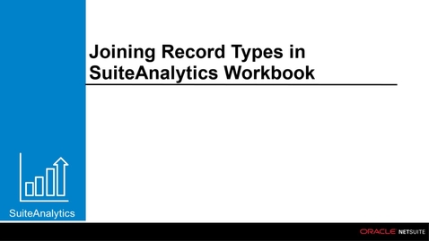 Thumbnail for entry Joining Record Types in Workbook