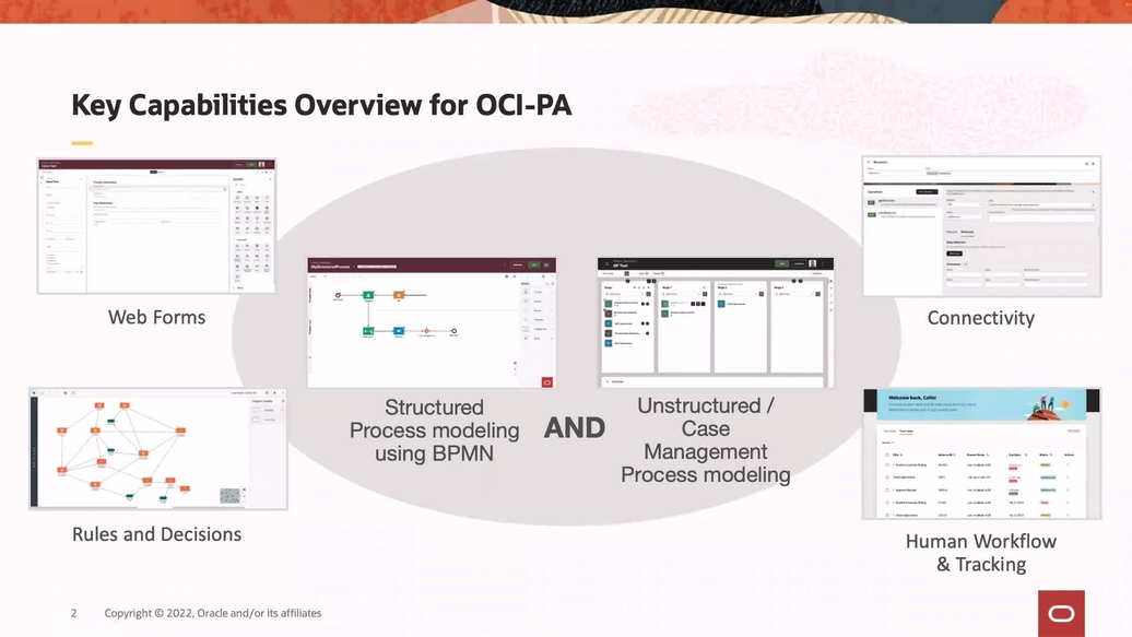 Overview of Oracle Process Automation Features video thumbnail