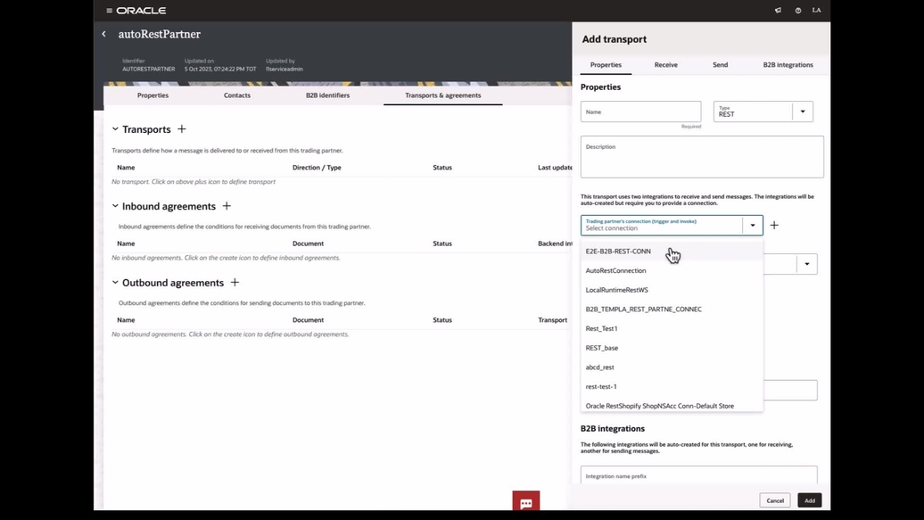 B2B REST Protocol in Oracle Integration video thumbnail