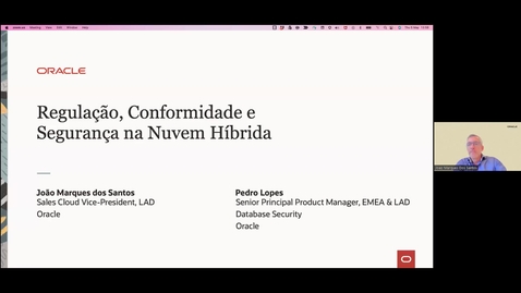 Thumbnail for entry Regulação, Conformidade e Segurança na Nuvem Híbrida