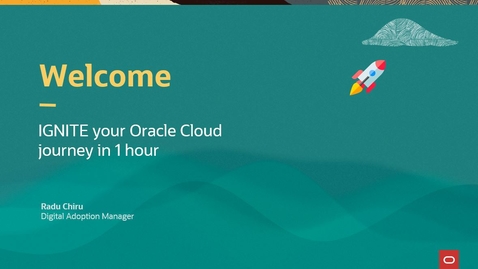 Thumbnail for entry IGNITE an Oracle Cloud Account, with a live hands-on session