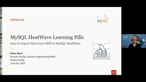 Thumbnail for entry How to Import Data from AWS to MySQL HeatWave