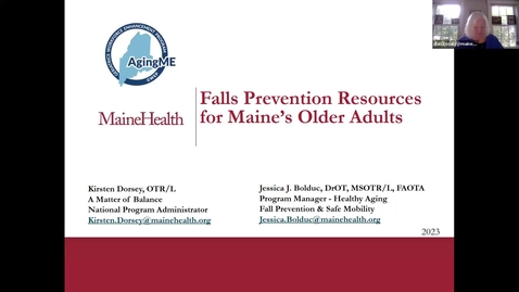 Thumbnail for entry Falls Prevention Resources Lunch &amp; Learn (Sept. 28, 2023)