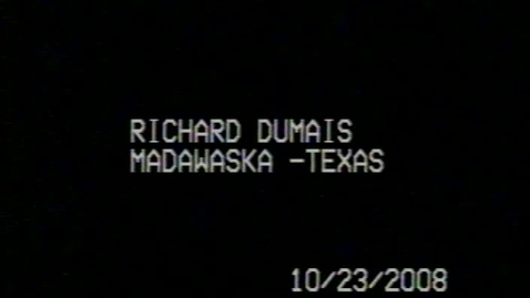 Thumbnail for Richard Dumais- October 23, 2008