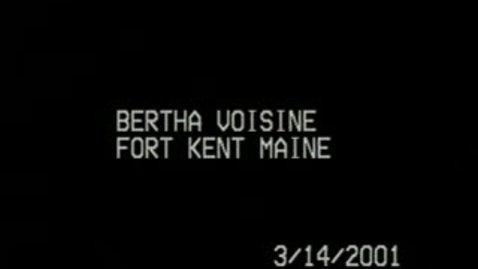 Thumbnail for Bertha Voisine