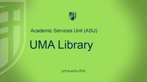 Thumbnail for Library Services Presentation