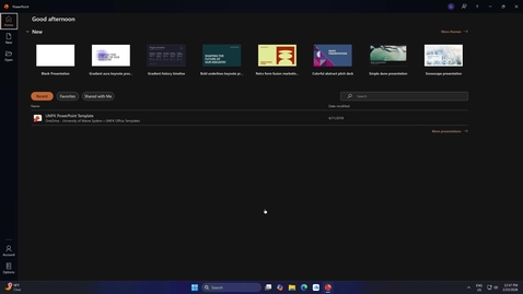 Thumbnail for Making Accessible PowerPoint Presentations