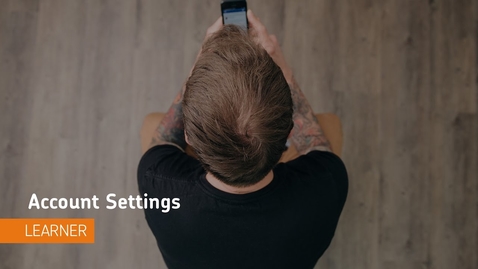 Thumbnail for entry Navigate Brightspace Learning Environment - Account Settings - Learner