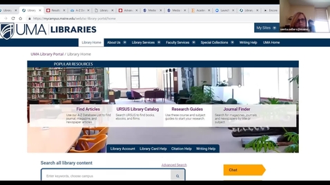Thumbnail for Academic Technology Webinar: Library  OneSearch
