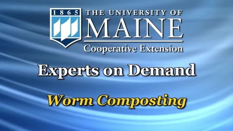 Thumbnail for entry Worm Composting