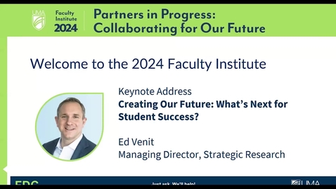 Thumbnail for Creating Our Future What’s Next for Student Success