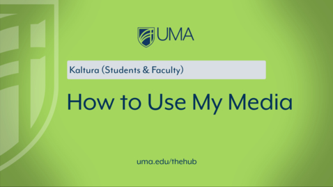 Thumbnail for How to Use My Media