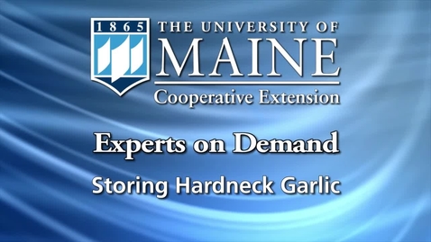 Thumbnail for Storing Garlic