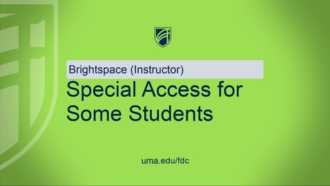 Thumbnail for Special Access