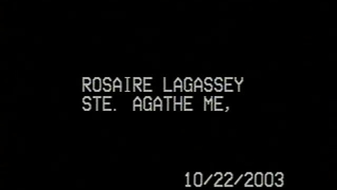 Thumbnail for entry Rosaire Legassey