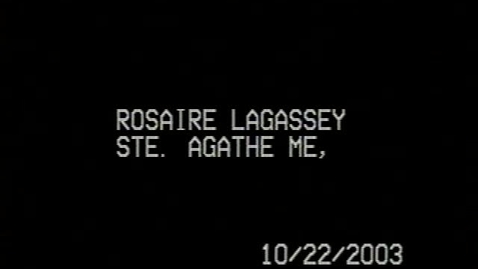 Thumbnail for Rosaire Legassey
