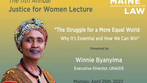 Thumbnail for 2022 Justice for Women Lecture