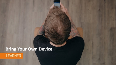 Thumbnail for Brightspace Portfolio - Bring Your Own Device - Learner