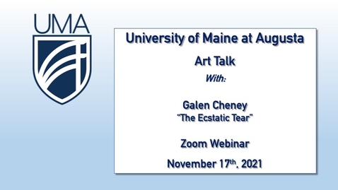 Thumbnail for Artist's Talk