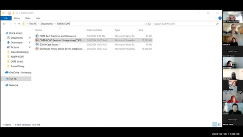 Thumbnail for entry COPE to Thrive ECHO  Session 1_2-6-24