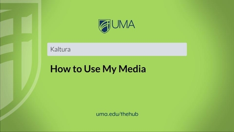 Thumbnail for How to Use My Media