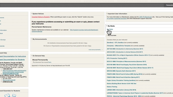 Downloading Your Kaltura Videos Faculty Portal