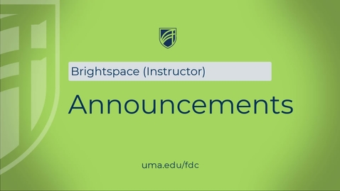 Thumbnail for Announcements