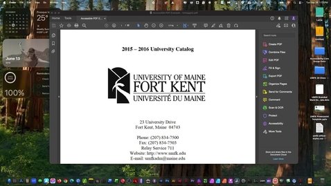 Thumbnail for PDF Accessibility Tags Training