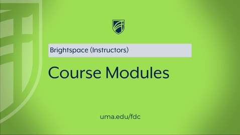 Thumbnail for Course Modules