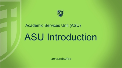 Thumbnail for ASU  Introduction