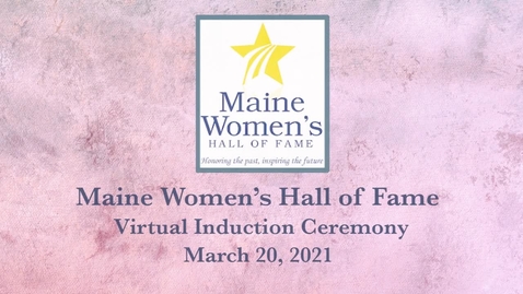 Thumbnail for Maine Women's Hall of Fame