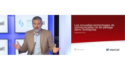 Thumbnail for entry Les nouvelles technologies de communication et de partage - Webcast