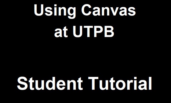 UTPB Student Canvas