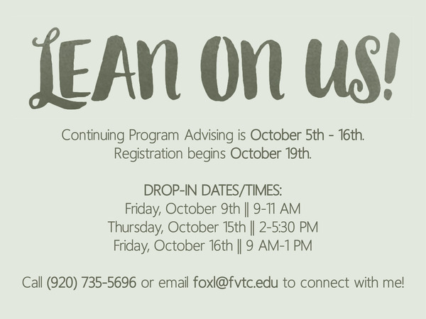 Get Ready For Advising Registration