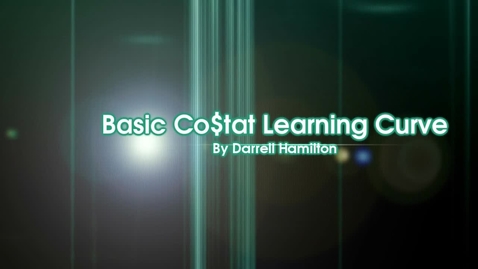 Thumbnail for Basic Costat Learning Curve Part 3 Learning Fixed Model