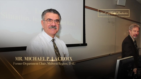 Thumbnail for Michael Lacroix Hall of Fame Induction 2017