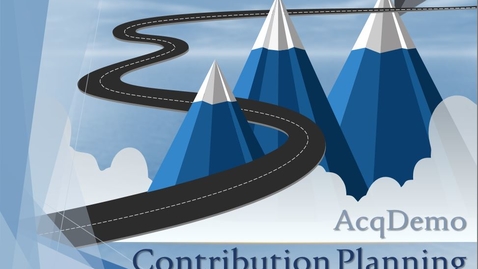 Thumbnail for Contribution Planning