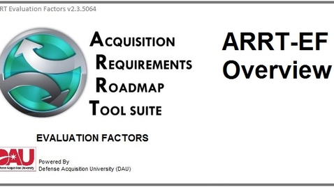 Thumbnail for ARRT_EvaluationFactors_OverviewVideo