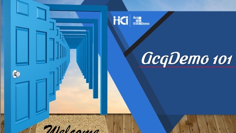 Thumbnail for AcqDemo 101