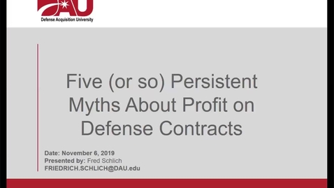 Thumbnail for Five (or so) Persistent Myths About Contractor Profit 11.19.19