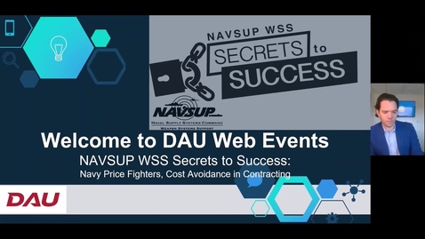 Thumbnail for NAVSUP WSS Secrets to Success Navy Price Fighters Cost Avoidance in Contracting 2.14.23