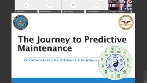 Thumbnail for Sustainment Series Condition-Based Maintenance Plus A Journey Toward Predictive Maintenance 3.9.21