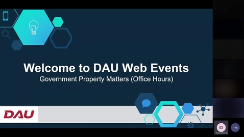 Thumbnail for Government Property Matters (Contractor-Acquired Property) 3.8.23