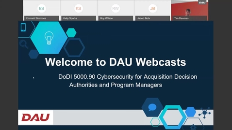 Thumbnail for Adaptive Acquisition Framework DoD Instruction 5000.90 Cybersecurity for Acquisition Decision Authorities and Program Managers 3.8.221