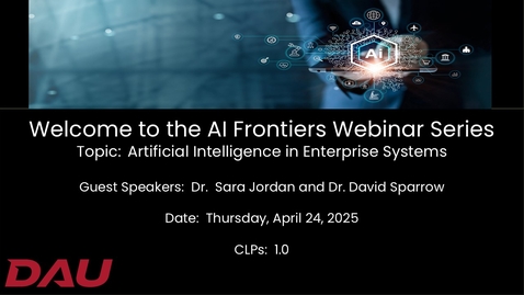 Thumbnail for AI Frontiers - AIES Guidebook