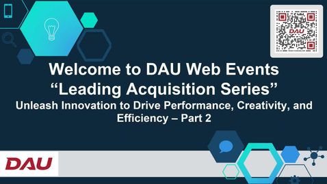 Thumbnail for Leading Acquisition Series - Unleash Innovation to Drive Performance Creativity and Efficiency Part 2