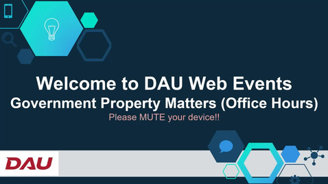 Thumbnail for Government Property Matters Office Hours - 20230712